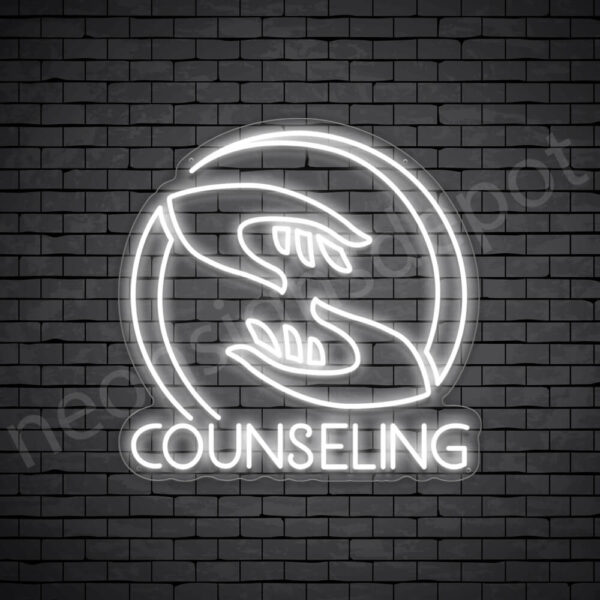 Counseling-V5-Neon-Sign-24x24-WS-C-WHITE Counseling-V5-Neon-Sign-24x24-WS-C-WHITE