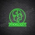 Psychologist-V2-Neon-Sign-24x24-WS-C-GREEN