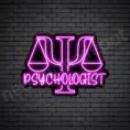 Pink Psychologist V7 Neon Sign