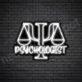 White Psychologist V7 Neon Sign