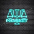 Bright Blue Psychologist V7 Sign