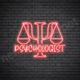 Red Psychologist V7 Sign
