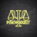 Yellow Psychologist V7 Sign