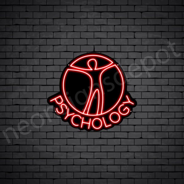 Psychology-Neon-Sign-24x21-WS-B-RED Psychology-Neon-Sign-24x21-WS-B-RED