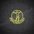 Psychology-Neon-Sign-24x21-WS-C-YELLOW