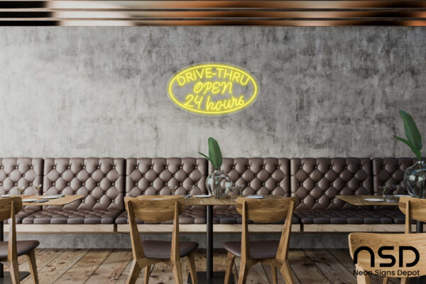 Drive-Thru Open 24 hours V4 Neon Sign_Transparent_Mockup_Template01_yellow Drive-Thru Open 24 hours V4 Neon Sign_Transparent_Mockup_Template01_yellow