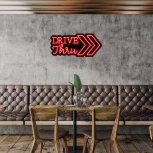 Drive-Thru V3 Neon Sign