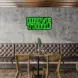 Drive-Thru V6 Neon Sign_Black_Mockup_Template01_green