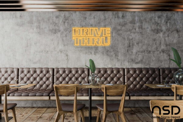 Drive-Thru V6 Neon Sign_Transparent_Mockup_Template01_orange Drive-Thru V6 Neon Sign_Transparent_Mockup_Template01_orange