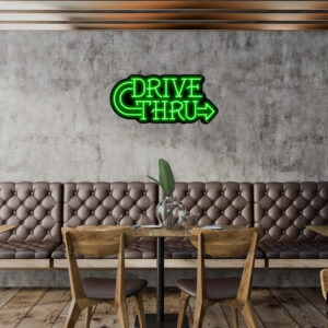 Drive-Thru V7 Neon Sign