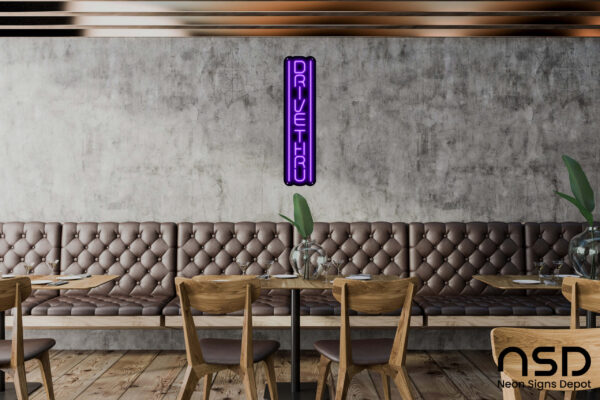 Drive-Thru V8 Neon Sign_Black_Mockup_Template01_purple Drive-Thru V8 Neon Sign_Black_Mockup_Template01_purple