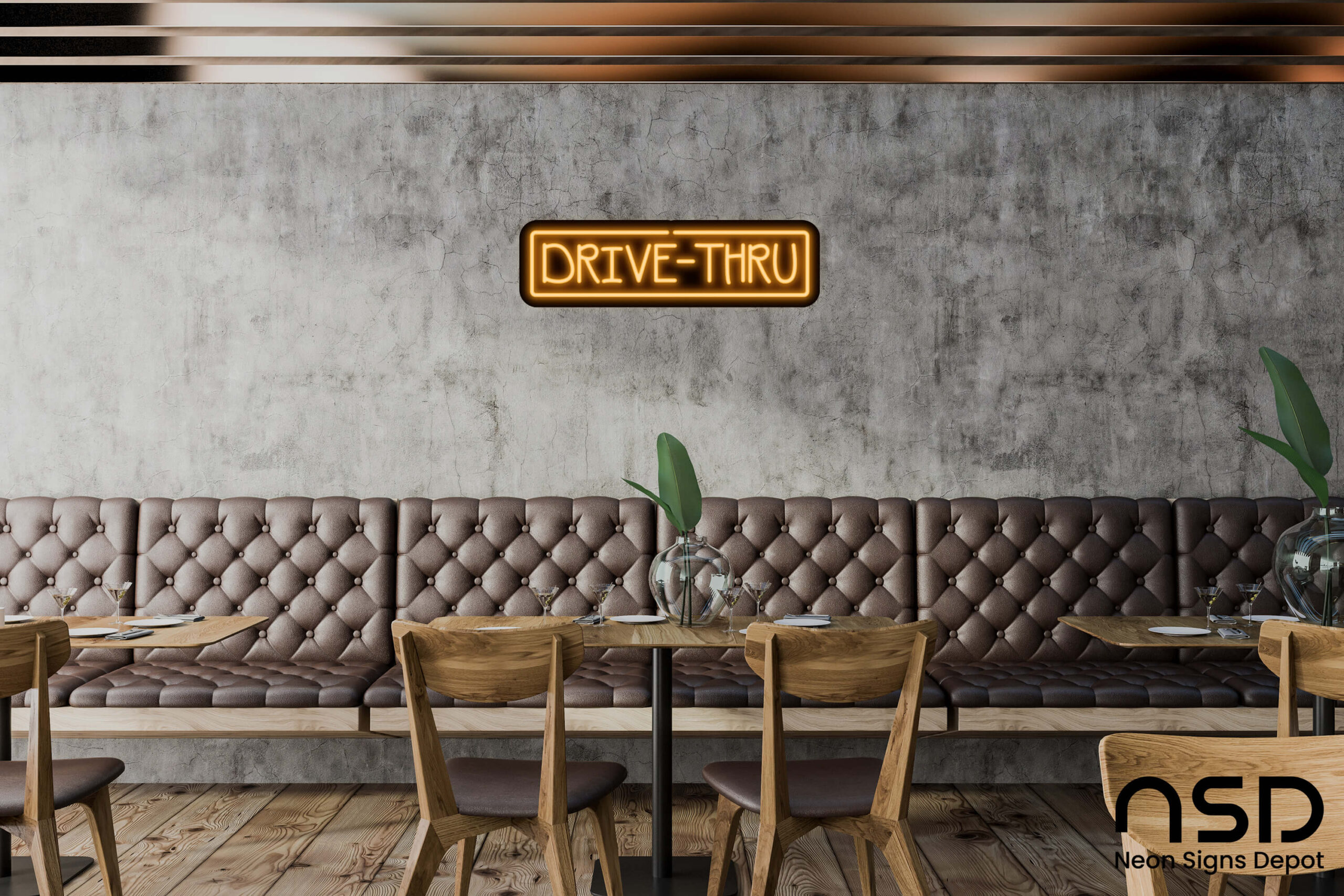 Drive-Thru V9 Neon Sign neon sign