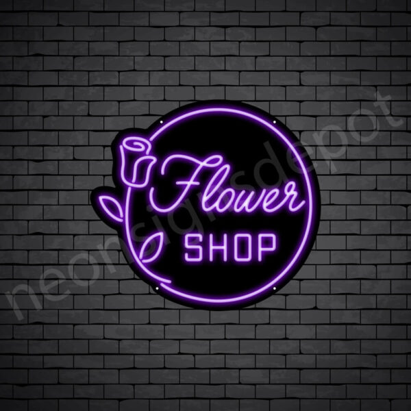Flower-Shop-Neon-Sign-24x22-WS-B-PURPLE Flower-Shop-Neon-Sign-24x22-WS-B-PURPLE