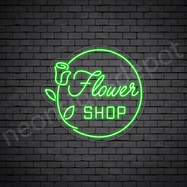 Flower-Shop-Neon-Sign-24x22-WS-C-GREEN Flower-Shop-Neon-Sign-24x22-WS-C-GREEN