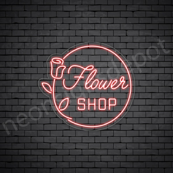 Flower-Shop-Neon-Sign-24x22-WS-C-RED Flower-Shop-Neon-Sign-24x22-WS-C-RED