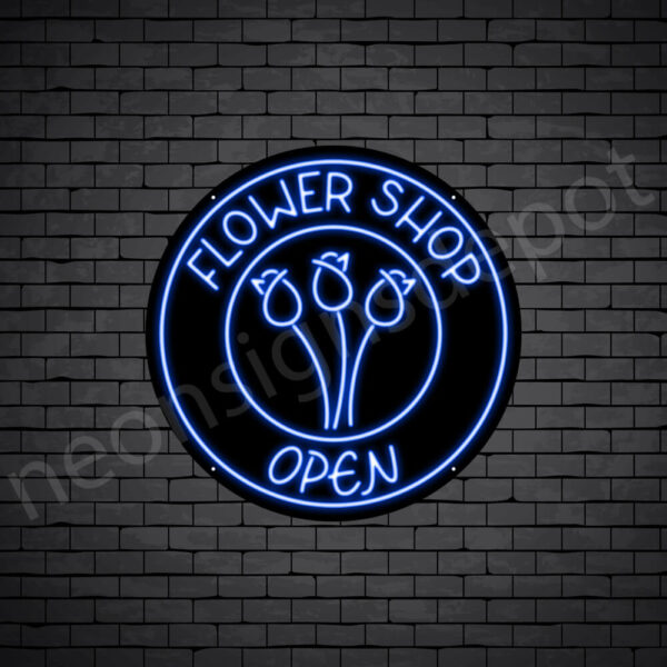 Flower-Shop-Open-Neon-Sign-24x24-WS-B-DARK-BLUE Flower-Shop-Open-Neon-Sign-24x24-WS-B-DARK-BLUE