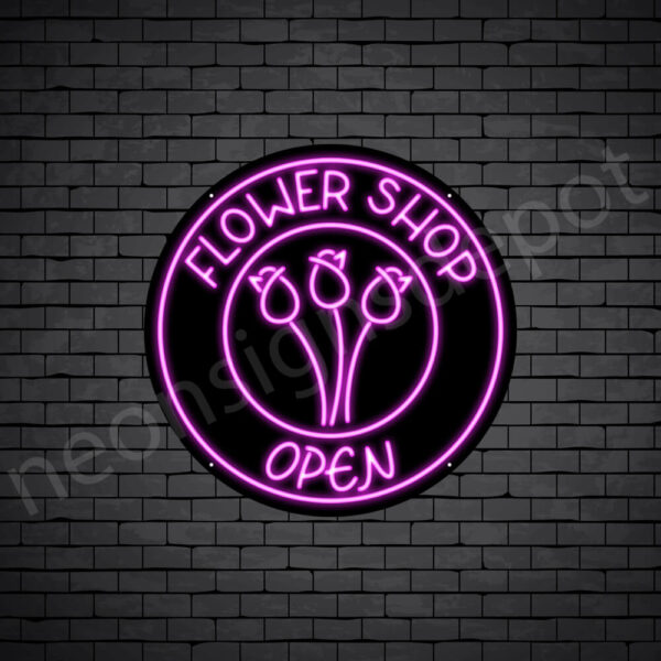Flower-Shop-Open-Neon-Sign-24x24-WS-B-PINK Flower-Shop-Open-Neon-Sign-24x24-WS-B-PINK