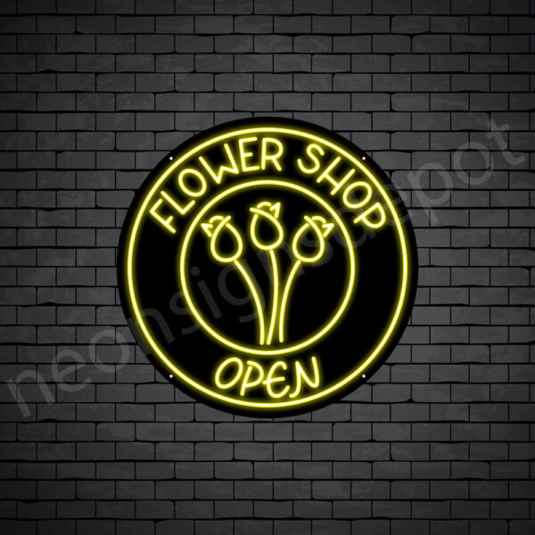 Flower-Shop-Open-Neon-Sign-24x24-WS-B-YELLOW Flower-Shop-Open-Neon-Sign-24x24-WS-B-YELLOW