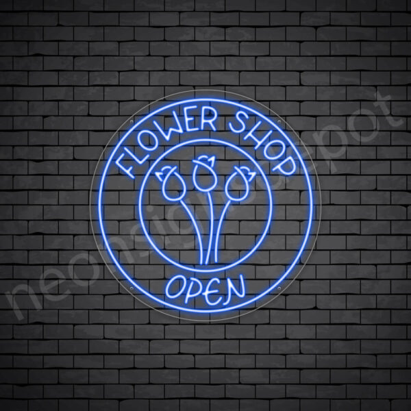 Flower-Shop-Open-Neon-Sign-24x24-WS-C-DARK-BLUE Flower-Shop-Open-Neon-Sign-24x24-WS-C-DARK-BLUE