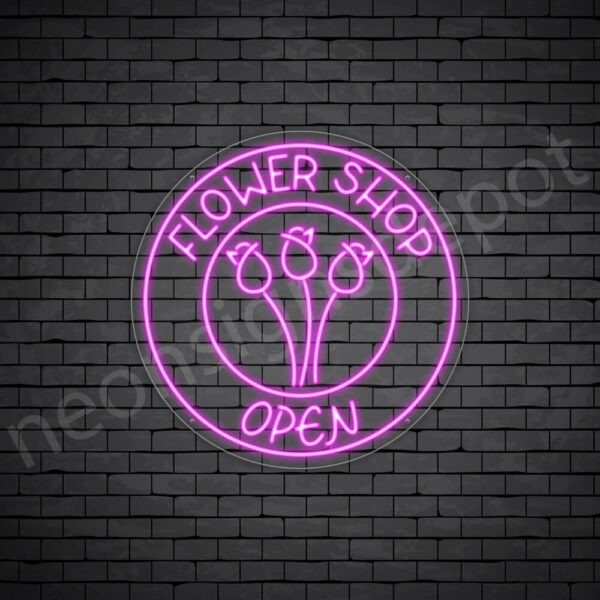 Flower-Shop-Open-Neon-Sign-24x24-WS-C-PINK Flower-Shop-Open-Neon-Sign-24x24-WS-C-PINK
