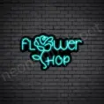 Flower-Shop-V3-Neon-Sign-14x24-WS-B-BRIGHT-BLUE