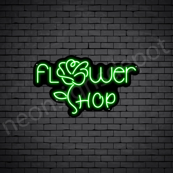 Flower-Shop-V3-Neon-Sign-14x24-WS-B-GREEN Flower-Shop-V3-Neon-Sign-14x24-WS-B-GREEN