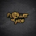 Flower-Shop-V3-Neon-Sign-14x24-WS-B-ORANGE