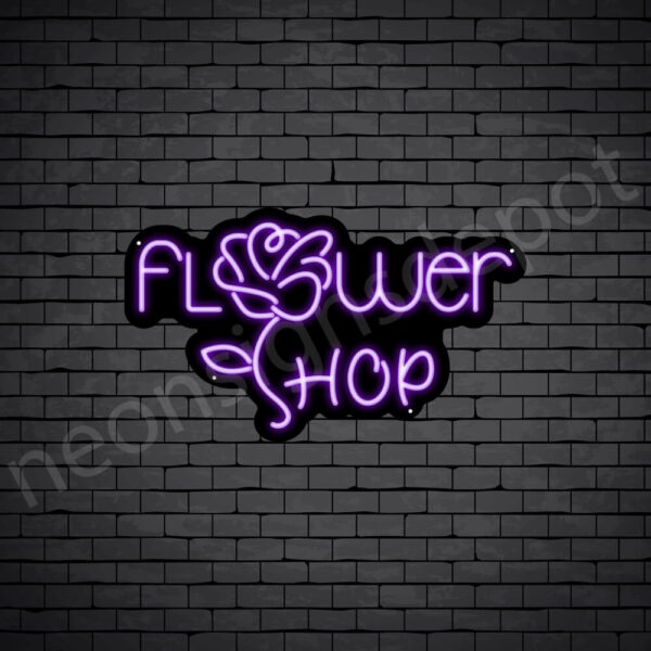 Flower-Shop-V3-Neon-Sign-14x24-WS-B-PURPLE Flower-Shop-V3-Neon-Sign-14x24-WS-B-PURPLE