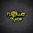 Flower-Shop-V3-Neon-Sign-14x24-WS-B-YELLOW
