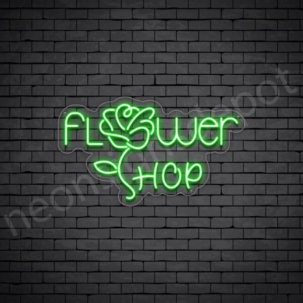 Flower-Shop-V3-Neon-Sign-14x24-WS-C-GREEN Flower-Shop-V3-Neon-Sign-14x24-WS-C-GREEN