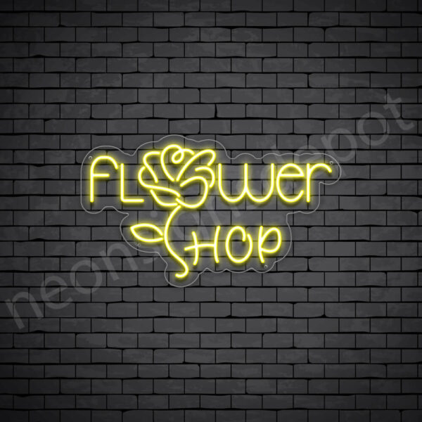 Flower-Shop-V3-Neon-Sign-14x24-WS-C-YELLOW Flower-Shop-V3-Neon-Sign-14x24-WS-C-YELLOW