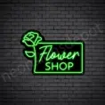 Flower-Shop-V4-Neon-Sign-17x24-WS-B-GREEN