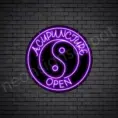 Open-Acupuncture-Neon-Sign-24x24-WS-B-PURPLE