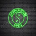 Open-Acupuncture-Neon-Sign-24x24-WS-C-GREEN