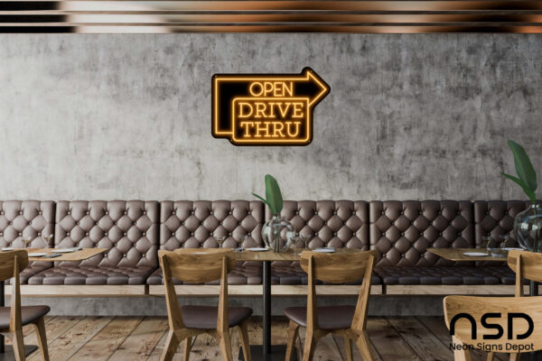 Open Drive-Thru V2 Neon Sign_Black_Mockup_Template01_orange Open Drive-Thru V2 Neon Sign_Black_Mockup_Template01_orange