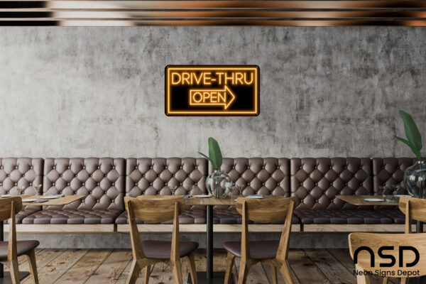 Open Drive-Thru V3 Neon Sign_Black_Mockup_Template01_orange Open Drive-Thru V3 Neon Sign_Black_Mockup_Template01_orange