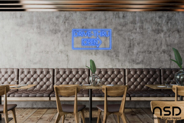 Open Drive-Thru V3 Neon Sign_Transparent_Mockup_Template01_blue Open Drive-Thru V3 Neon Sign_Transparent_Mockup_Template01_blue