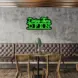 Open Drive-Thru V6 Neon Sign_Transparent_Mockup_Template01_green