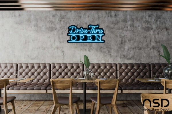 Open Drive-Thru V6 Neon Sign_Transparent_Mockup_Template01_lightblue Open Drive-Thru V6 Neon Sign_Transparent_Mockup_Template01_lightblue