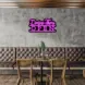Open Drive-Thru V6 Neon Sign_Transparent_Mockup_Template01_pink