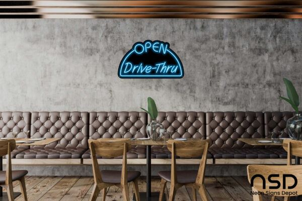 Open Drive-Thru V7 Neon Sign_Black_Mockup_Template01_lightblue Open Drive-Thru V7 Neon Sign_Black_Mockup_Template01_lightblue