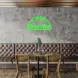 Open Drive-Thru V7 Neon Sign_Transparent_Mockup_Template01_green