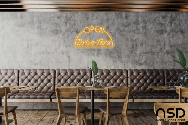 Open Drive-Thru V7 Neon Sign_Transparent_Mockup_Template01_orange Open Drive-Thru V7 Neon Sign_Transparent_Mockup_Template01_orange