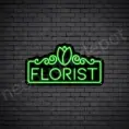 Florist-Neon-Sign-24x13-WS-B-GREEN