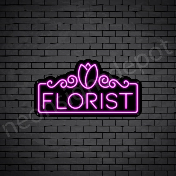 Florist-Neon-Sign-24x13-WS-B-PINK Florist-Neon-Sign-24x13-WS-B-PINK