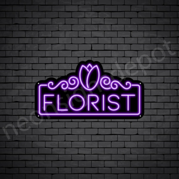 Florist-Neon-Sign-24x13-WS-B-PURPLE Florist-Neon-Sign-24x13-WS-B-PURPLE