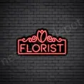 Florist-Neon-Sign-24x13-WS-B-RED