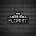 Florist-Neon-Sign-24x13-WS-B-WHITE