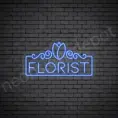 Florist-Neon-Sign-24x13-WS-C-DARK-BLUE
