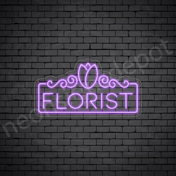 Florist-Neon-Sign-24x13-WS-C-PURPLE Florist-Neon-Sign-24x13-WS-C-PURPLE